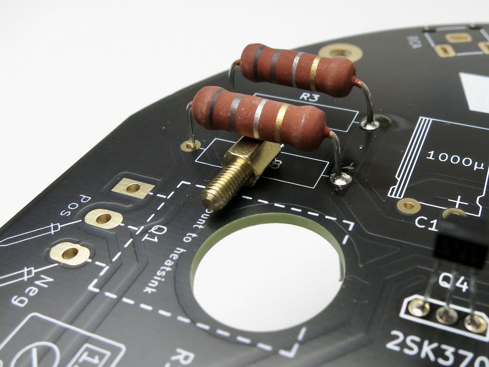 Large Resistors & Brass Standoff