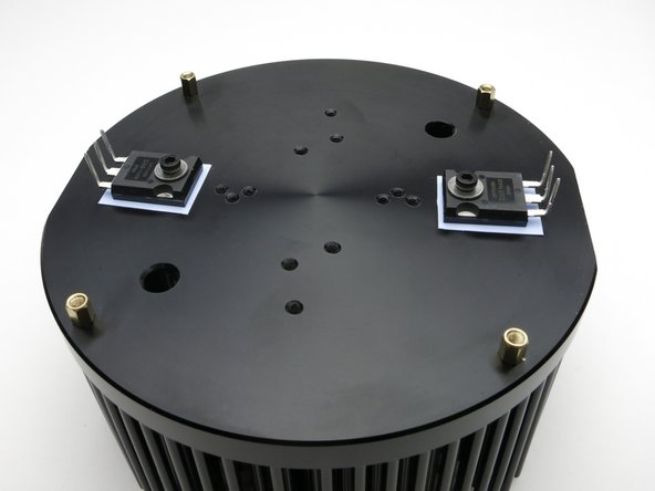 Insulator Pads on Heatsink
